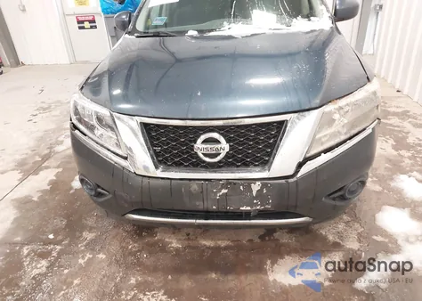 2014 Nissan Pathfinder S из США, поврежденный, VIN 5N1AR2MM0EC649835